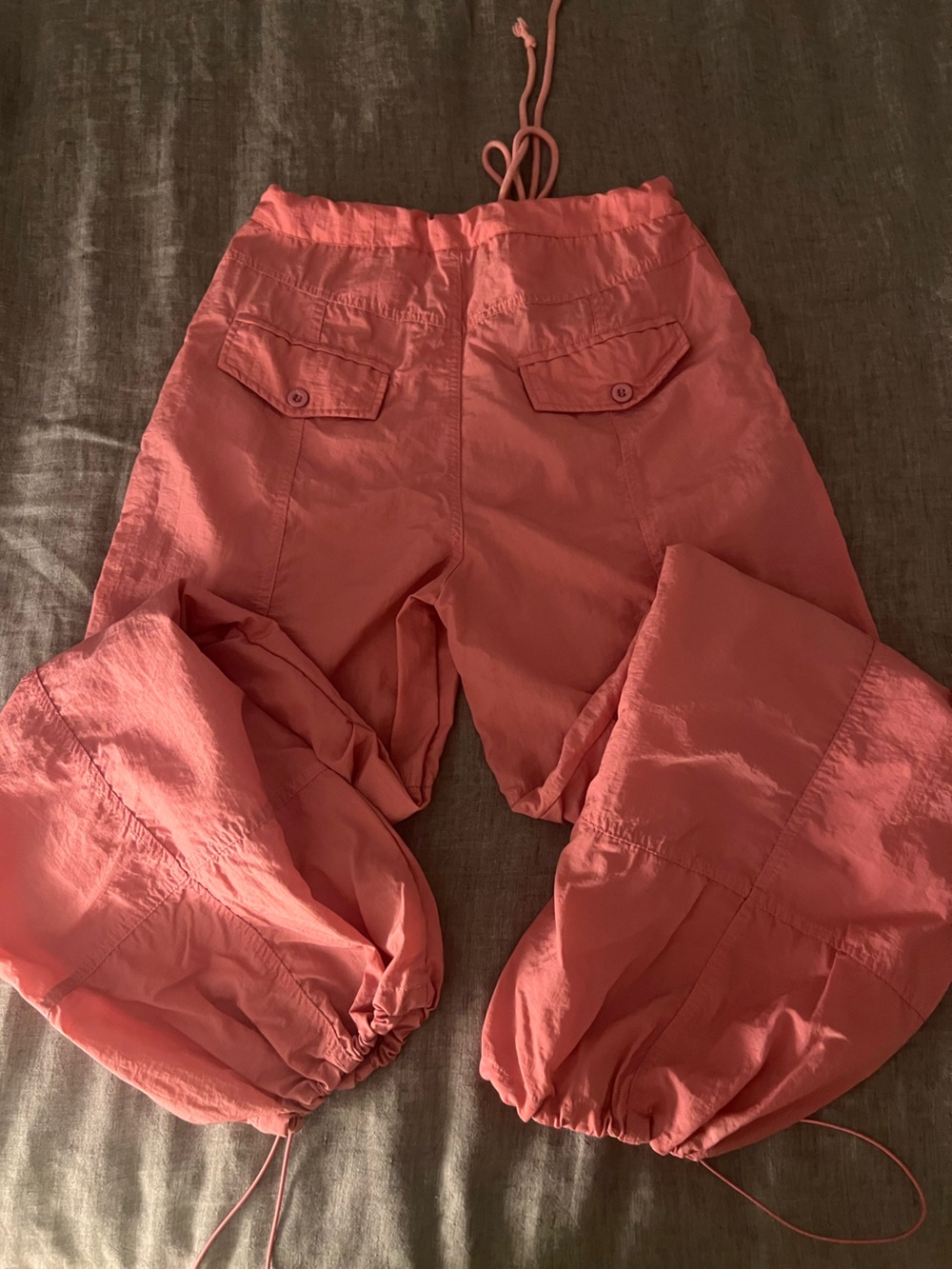 Women's Pink Track Jogger Pants - Picture 7 of 10